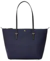 Ralph Lauren Medium Keaton Tote Bag In Psly,navy