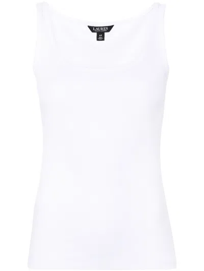 Ralph Lauren Leonarda Tank Top In 白色