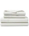 Ralph Lauren Kent Cotton-linen Sheet Set, Queen In Green
