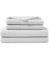Ralph Lauren Kent Cotton-linen Sheet Set, Queen In Grey