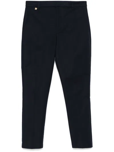 Ralph Lauren Mid-rise Slim-fit Trousers In Lauren Navy