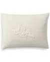 Ralph Lauren Lara Knit Decorative Pillow, 15" X 20" In True Cream