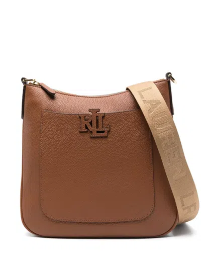 Ralph Lauren Large Cameryn Cross Body Bag In Braun