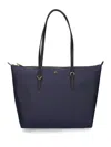 Ralph Lauren Large Keaton Tote Bag In Blue