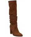 Ralph Lauren Women's Artizan Ii Tall Slouch Boots In Tobacco