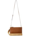 Ralph Lauren Lauren  Leather Medium Landyn Crossbody Bag Woman Cross-body Bag Brown Size - Cow Leathe In Lauren Tan
