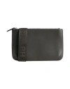 Ralph Lauren Lauren  Leather Medium Landyn Crossbody Bag Woman Cross-body Bag Dark Green Size - Cow L