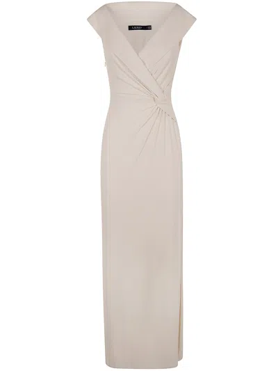 RALPH LAUREN LAUREN RALPH LAUREN LEONIDAS SLEEVESLESS GOWN