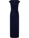 Ralph Lauren Sleeveless Pinched-waist Maxi Dress