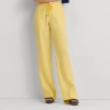 Ralph Lauren Linen Wide-leg Pant In Primrose Yellow