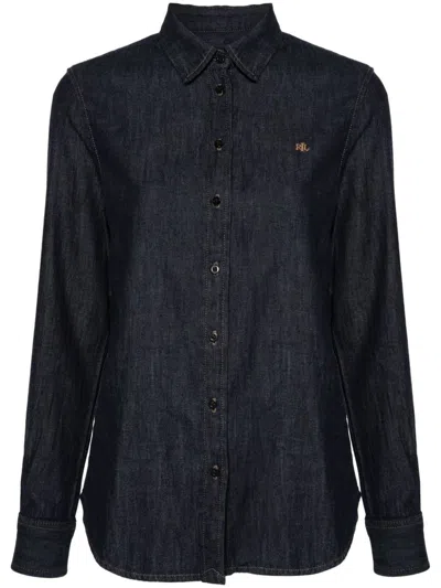 Ralph Lauren Denim Shirt In Blue