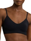 Ralph Lauren Women's Luxe Smoothing Wireless Bralette 4l0079 In Black