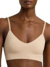 Ralph Lauren Women's Luxe Smoothing Wireless Bralette 4l0079 In Light Truffle