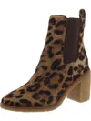 Ralph Lauren Marianna Womens Suede Chelsea Boots In Multi