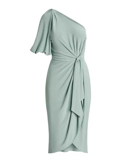 Lauren Ralph Lauren Mariyow Short Sleeve Day Dress In Light Blue