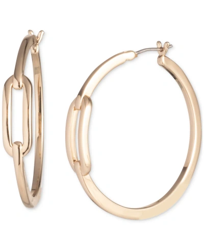 Lauren Ralph Lauren Medium Link Hoop Earrings, 1.23" In Gold