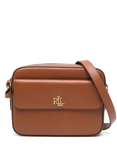 Ralph Lauren Marcy Cmra Crossbody M In Beige