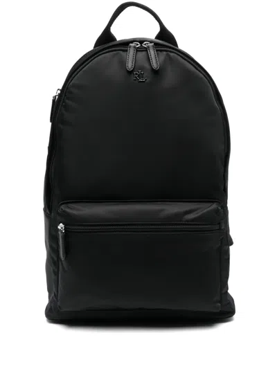 Ralph Lauren Medium Stevie Backpack In Black
