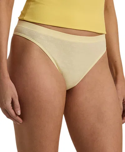 Lauren Ralph Lauren Monogram Mesh Jacquard Thong 3-pack Underwear, 4l0184 In Mixed Light