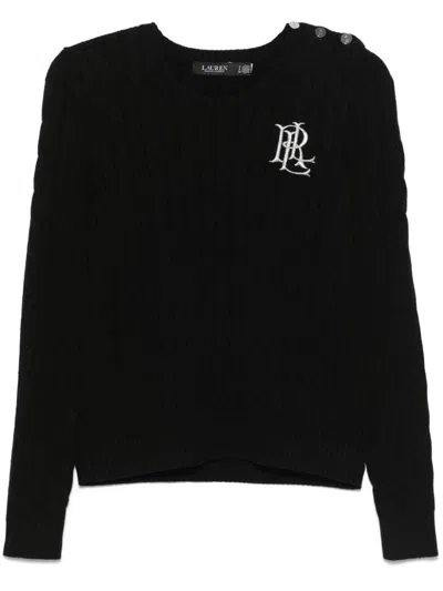 Ralph Lauren Montiva Sweater In Black