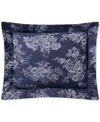 Ralph Lauren Mya Decorative Pillow, 12" X 16" In Navy