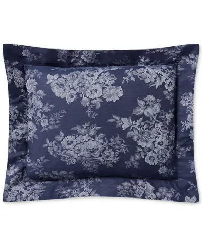 Ralph Lauren Mya Decorative Pillow, 12" X 16" In Navy