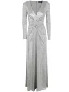 Ralph Lauren Nadira Long Sleeve Gown