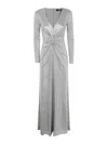 Ralph Lauren Nadira Long Sleeve Gown In Black