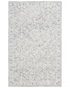 Ralph Lauren Lauren  Olivier Hand Tufted Wool & Cotton Rug In Grey