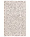 Ralph Lauren Lauren  Olivier Hand Tufted Wool & Cotton Rug In Silver
