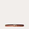 Ralph Lauren Belts In Black,tan