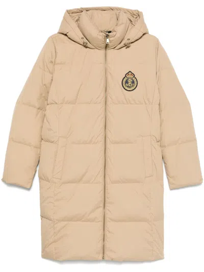 Ralph Lauren Padded Coat In Neutrals