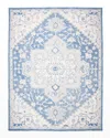 Ralph Lauren Percy Blue Hand-woven Rug, 5' X 8' In Blue, Ivory
