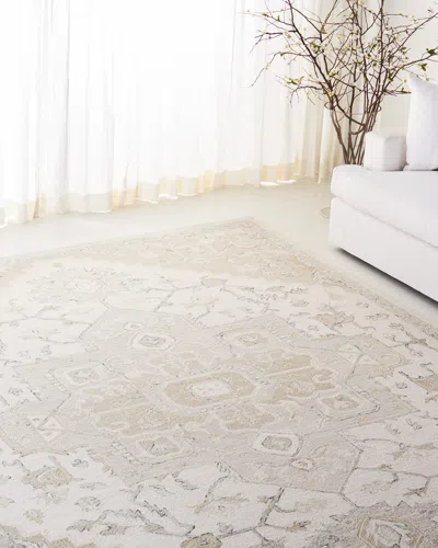 Ralph Lauren Percy Hand-woven Rug, 8' X 10' In Ivory, Beige