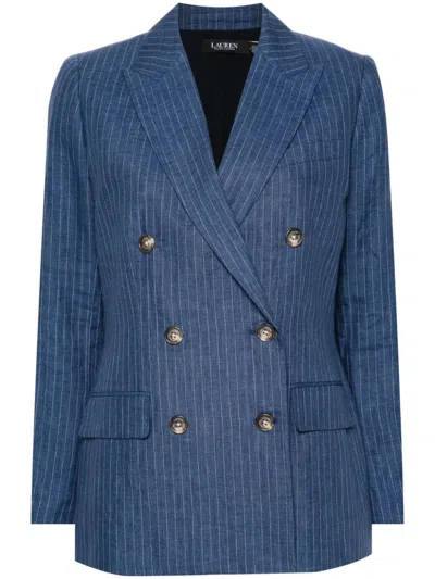 Ralph Lauren Ryen Mini Blazer For Women In Blue