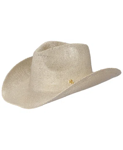 Lauren Ralph Lauren Platino Shine Cowboy Hat In Neutral