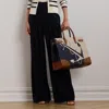 Ralph Lauren Women's Pleated Stretch Jersey Wide-leg Pants, Regular & Petite In Lauren Navy
