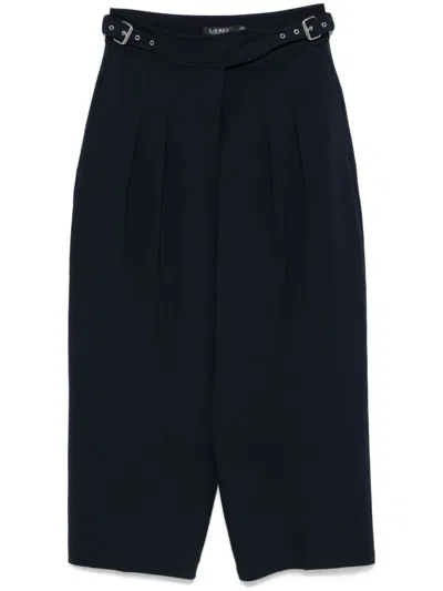 Ralph Lauren Pleated Trousers In Blau