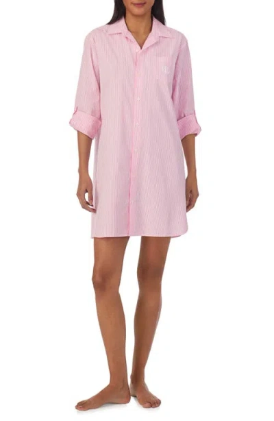RALPH LAUREN LAUREN RALPH LAUREN PRINT COTTON SLEEPSHIRT
