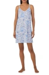 LAUREN RALPH LAUREN LAUREN RALPH LAUREN PRINT SHORT NIGHTGOWN