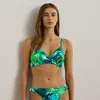 Ralph Lauren Print Side-twist Hipster Bikini Bottom In Multi