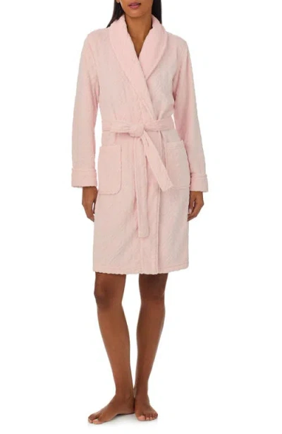 Ralph Lauren Lauren  Quilted Robe In Pink