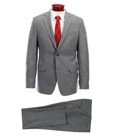 Pre-owned Lauren Ralph Lauren Ralph Ralph Lauren Athletic Fit Medium Grey Wool Suit 38short 30w In Gray