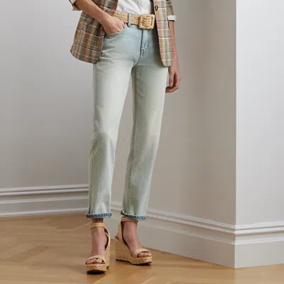 Ralph Lauren Relaxed Tapered Jean In Stella Wash