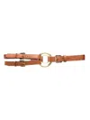 LAUREN RALPH LAUREN RING-HARDWARE MULTI-STRAP BELT