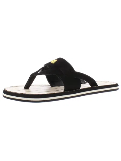 Lauren Ralph Lauren Rosalind Thong Sandals In Black