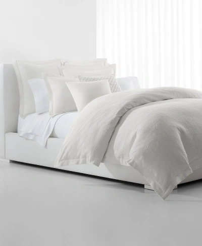 RALPH LAUREN SASCHA TEXTURED MEDALLION DUVET COVER SET, FULL/QUEEN