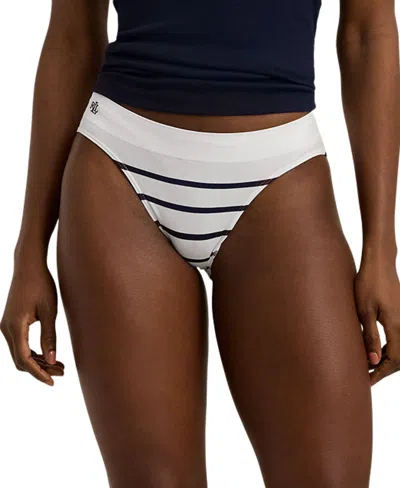 Lauren Ralph Lauren Seamless Bikini Brief, 4l0092 In Silky White