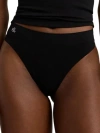 Ralph Lauren Monogram Mesh Jacquard 3-pack Bikini Underwear, 4l0185 In Black
