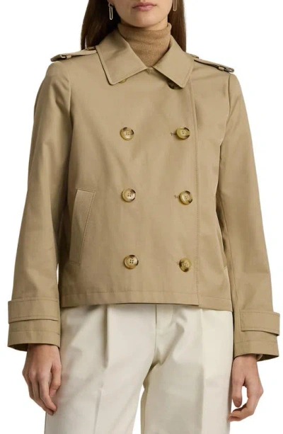 louren over trench short coat